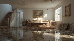 water damage clean up